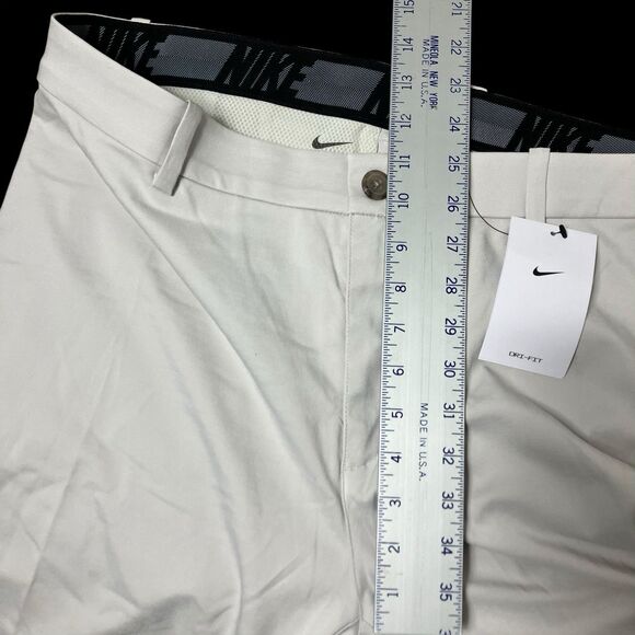 Nike Golf Pants Mens 38x30 Light Bone Off White Victory Sport Dri-FIT AJ5489-072 - Picture 7 of 16